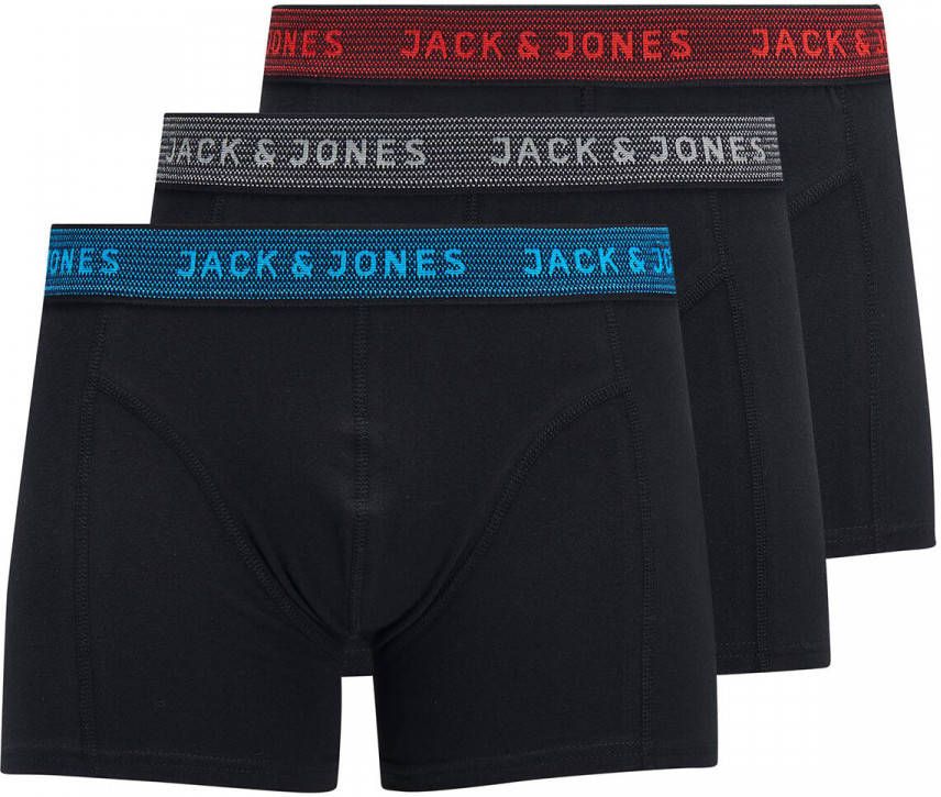 Jack & Jones Junior Boxershort JACWAISTBAND TRUNKS 3 PAC(set, 3 stuks )