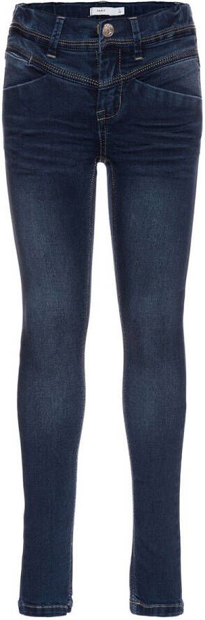 name it Noem het Kids Nitsus Indigo K Skinny DNM Pant Noo Dark Blue Denim | Freewear jeans , Blauw, Dames