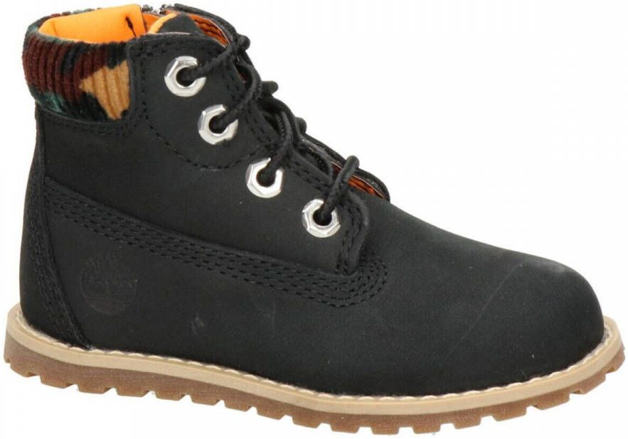 Timberland Pokey Pine nubuck veterboots zwart