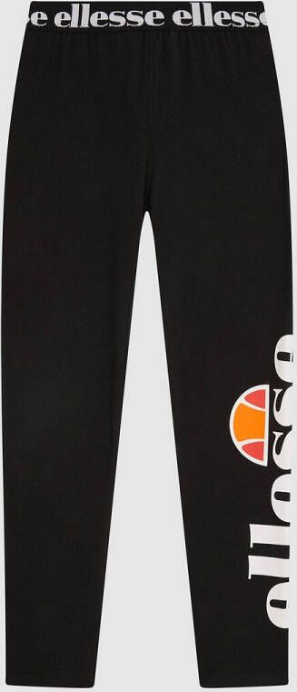 Ellesse slim fit broek met logo zwart