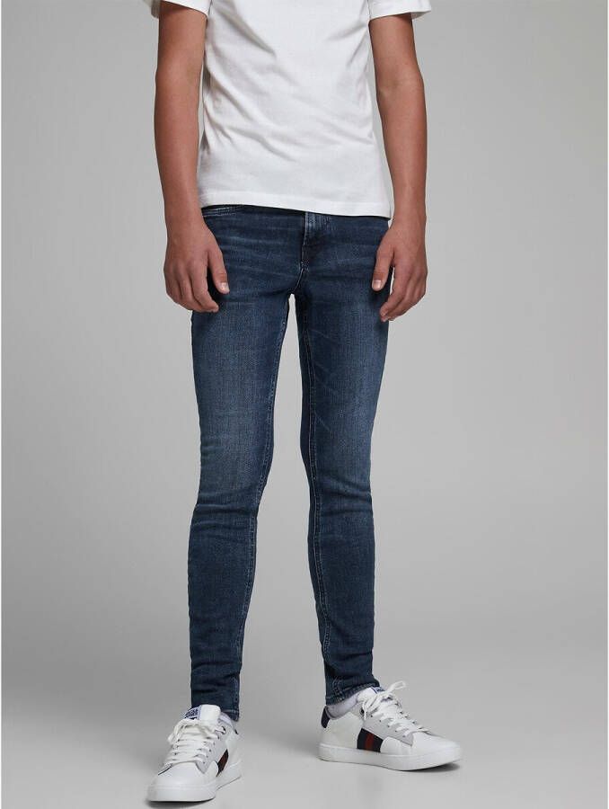 JACK & JONES JUNIOR slim fit jeans JJILIAM JJORIGINAL dark denim