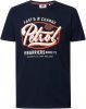 PETROL INDUSTRIES T shirt met ronde hals en Petrol logo online kopen
