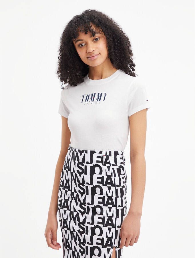 TOMMY JEANS Shirt met korte mouwen TJW BABY ESSENTIAL LOGO 2 SS