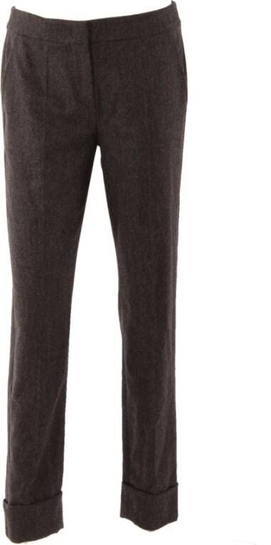 Armani Broeken Grijs Dames