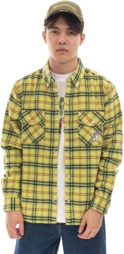 Billionaire Boys Club Alledaagse t shirts , Geel, Heren