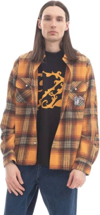 Billionaire Boys Club Casual Overhemden Oranje Heren