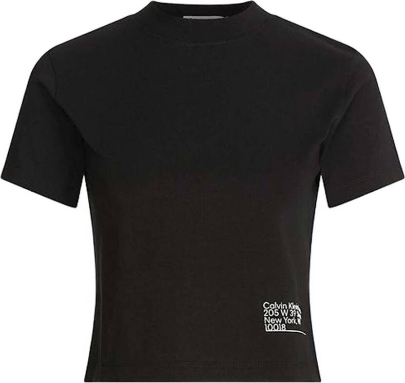 Calvin klein Jeans T shirts Zwart Dames