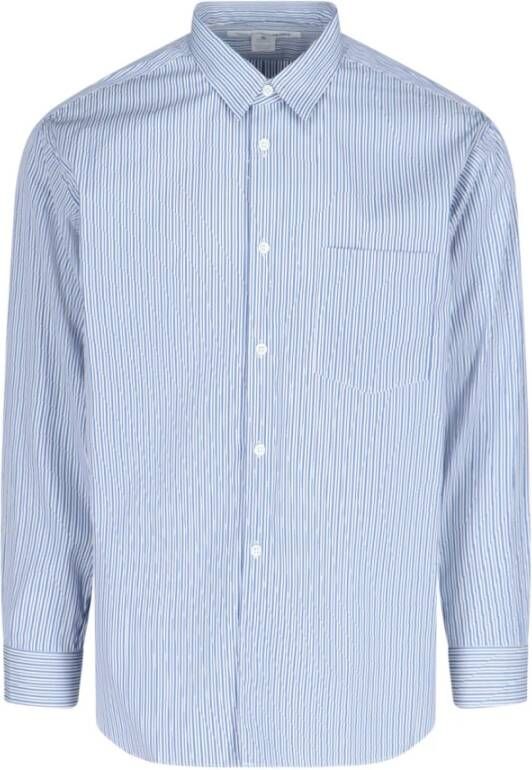 Comme des Garçons Zakelijke Overhemden Blauw Heren