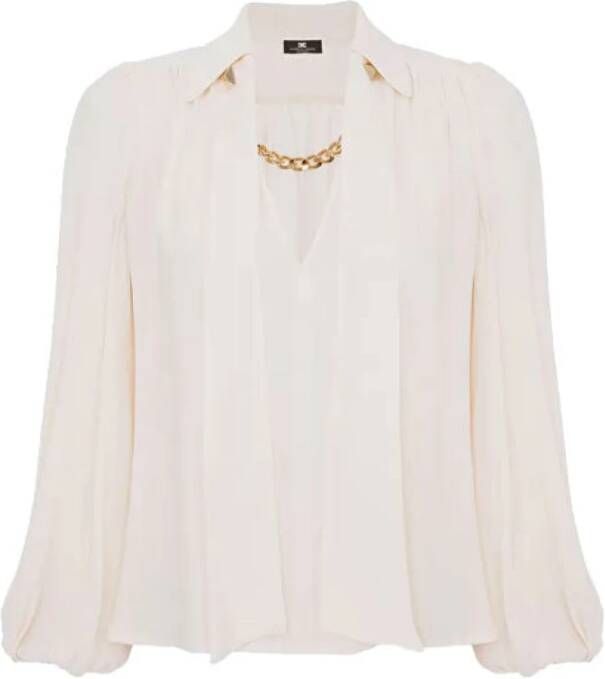Elisabetta Franchi Blouses Wit Dames