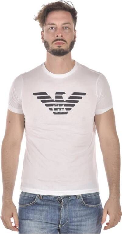 Emporio Armani Shirts Wit Heren