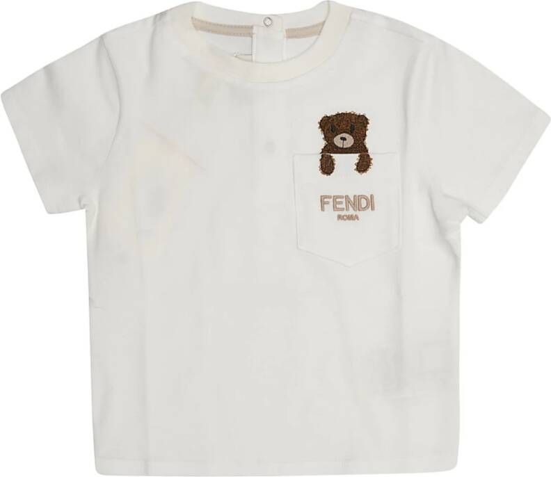 Fendi T shirts Wit unisex