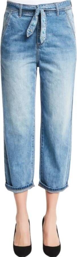 Gaudi Cropped Jeans Blauw Dames