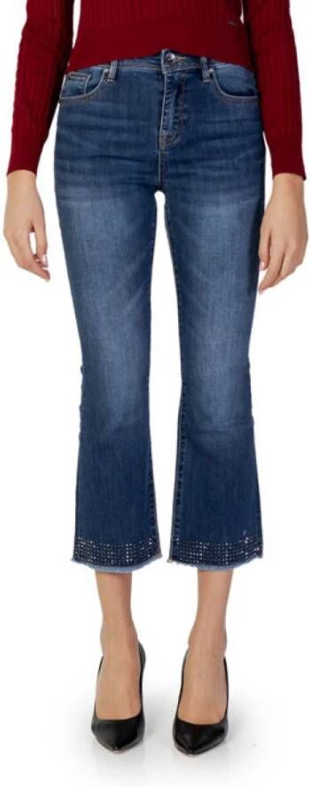 Gaudi Bijgesneden jeans , Blauw, Dames