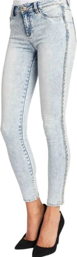 Gaudi Skinny Jeans Blauw Dames