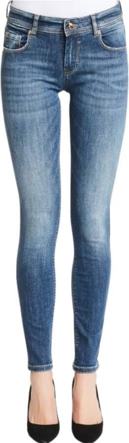 Gaudi Skinny Jeans Blauw Dames