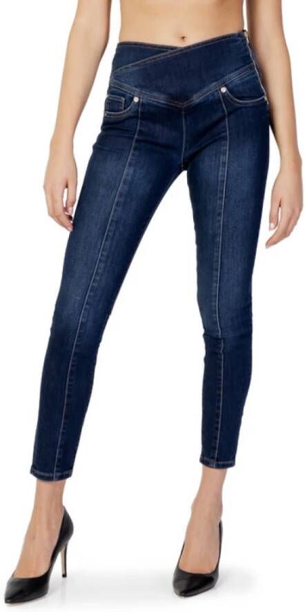 Gaudi Skinny Jeans Blauw Dames