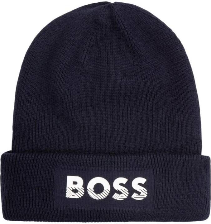 Hugo Boss Mutsen en Petten Blauw Heren