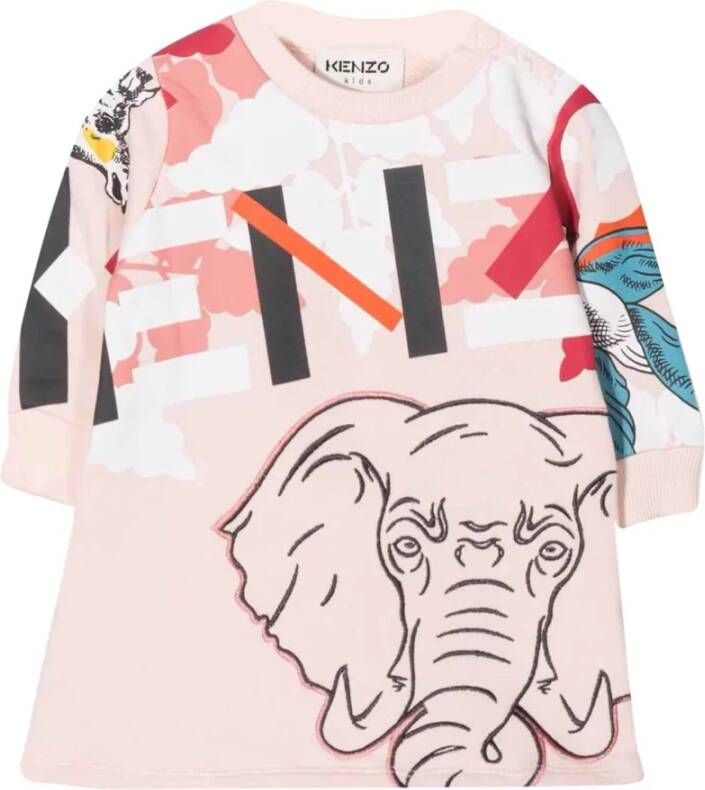 Kenzo Kleedjes Roze Dames