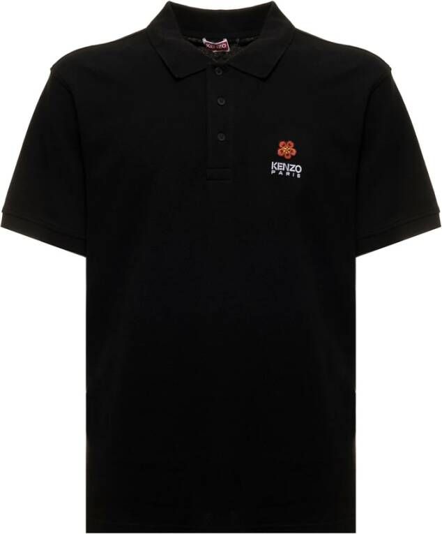 Kenzo T shirts and Polos Black , Zwart, Heren