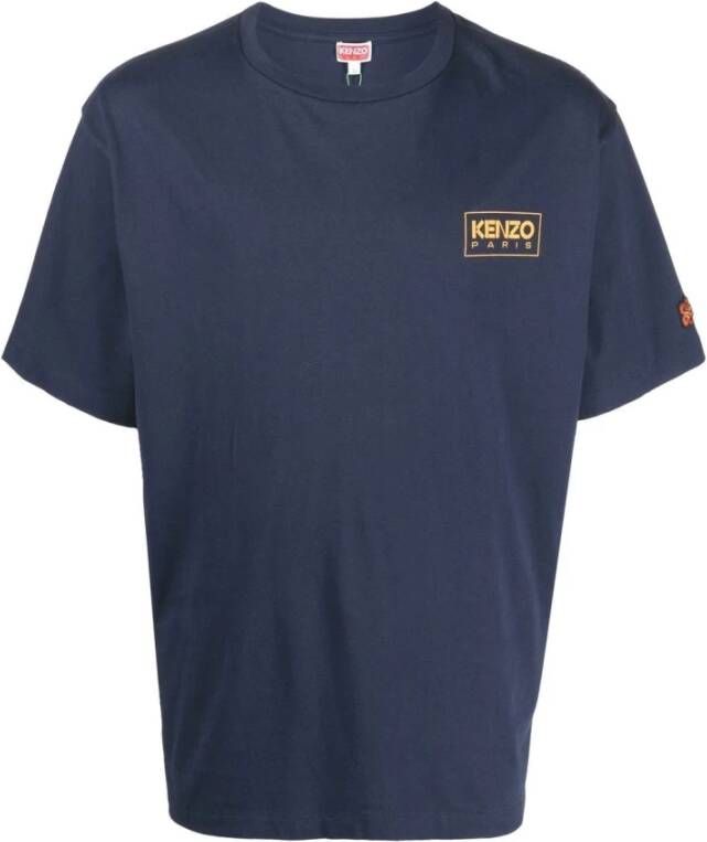 Kenzo T shirts , Blauw, Heren
