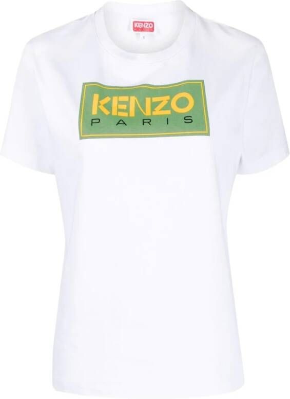 Kenzo T shirts and Polos White , Wit, Dames