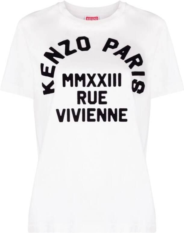 Kenzo T shirts and Polos White , Wit, Dames