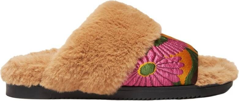 La DoubleJ Winter Sliders , Oranje, Dames