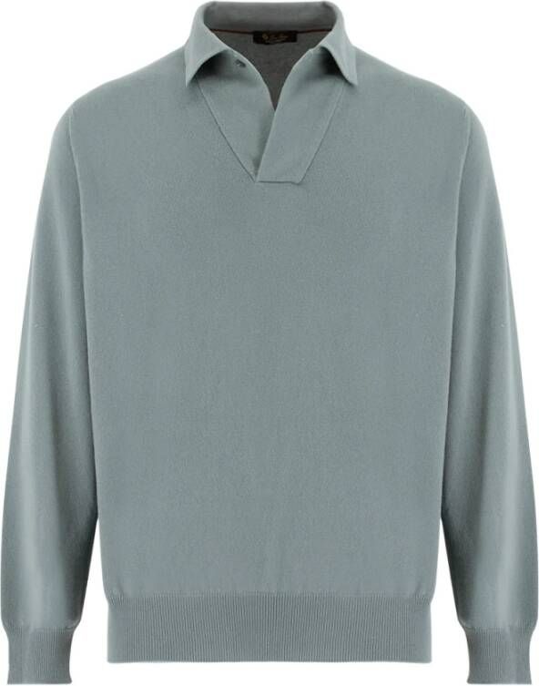 Loro Piana Gilets Blauw Heren