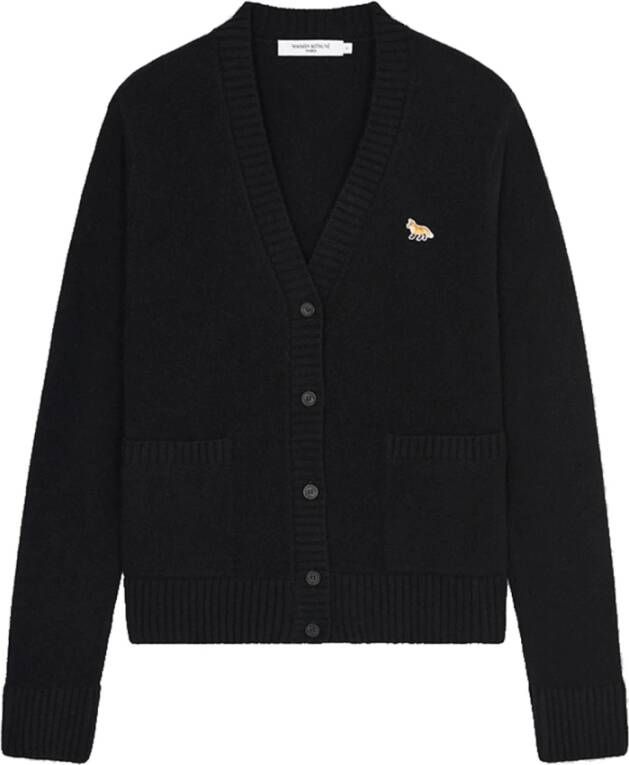 Maison Kitsuné Vesten Zwart Dames
