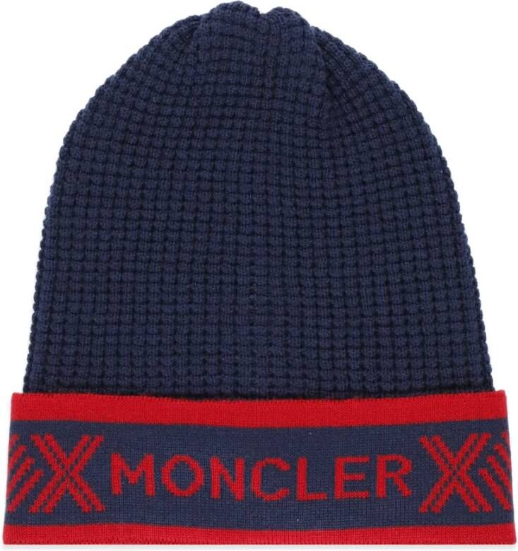 Moncler kids Hats Blue Moncler, Blauw, Heren