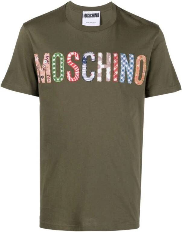 Moschino Shirts Groen Heren