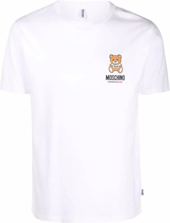 Moschino T shirts , Wit, Heren