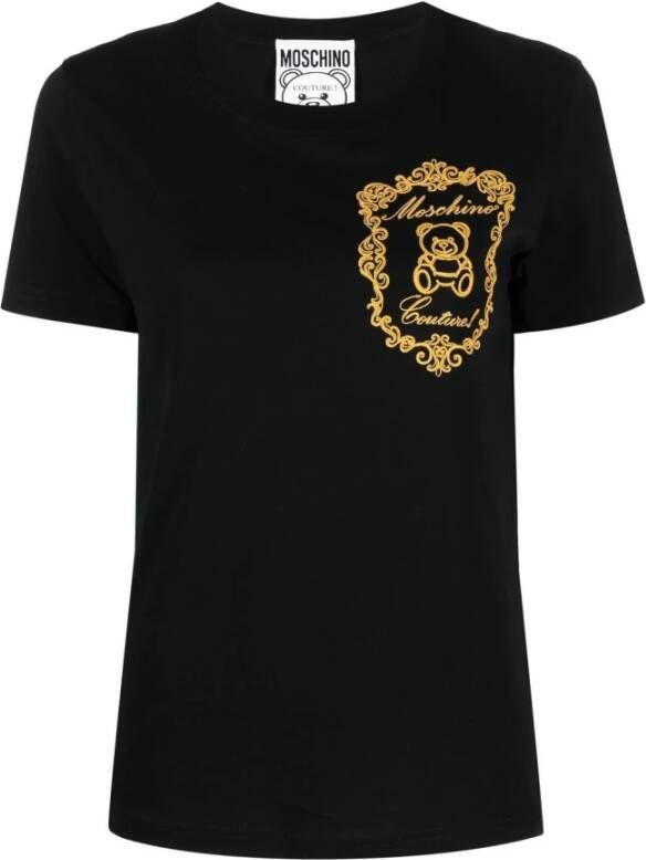 Moschino T shirts Zwart Dames