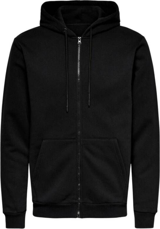 ONLY & SONS Capuchonsweatvest CERES LIFE ZIP THR. HOODIE SWEAT