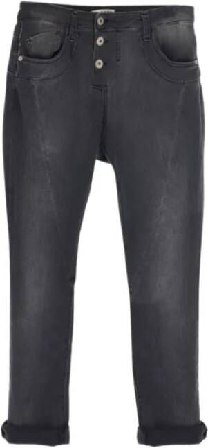 Please Cropped Jeans Grijs Dames