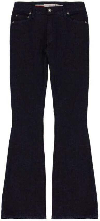Please Flared Jeans Blauw Dames