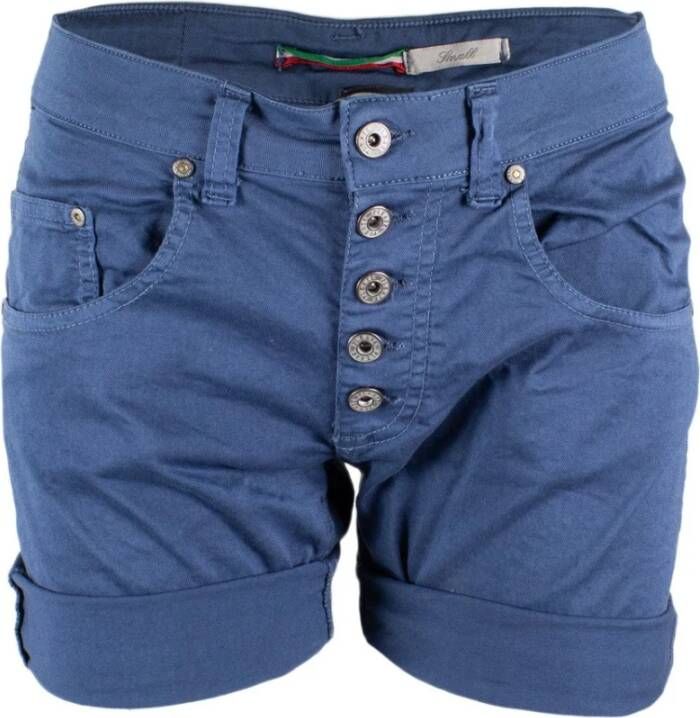Please Korte Broeken Blauw Dames