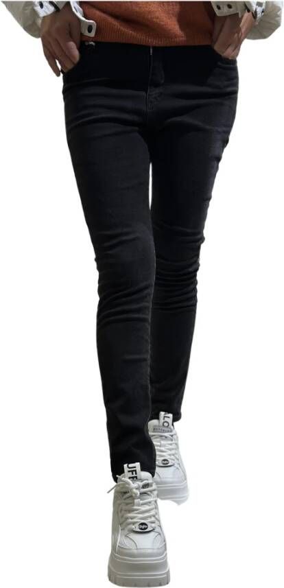 Please Slim fit Jeans , Blauw, Dames