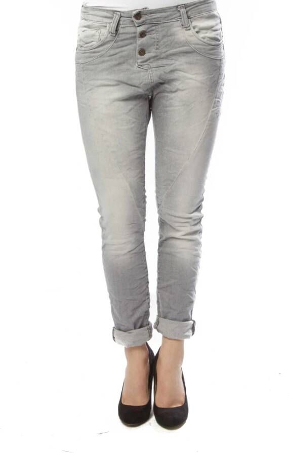 Please Skinny Jeans Grijs Dames