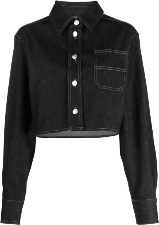 Remain Birger Christensen Longsleeve shirts Zwart Dames