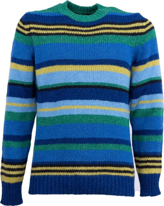 Roberto Collina Gilets Blauw Heren