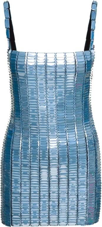 The Attico Feestkleedjes Blauw Dames