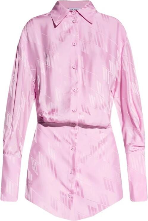 The Attico Vrouwen Kledingjurk roze Ss23 , Roze, Dames