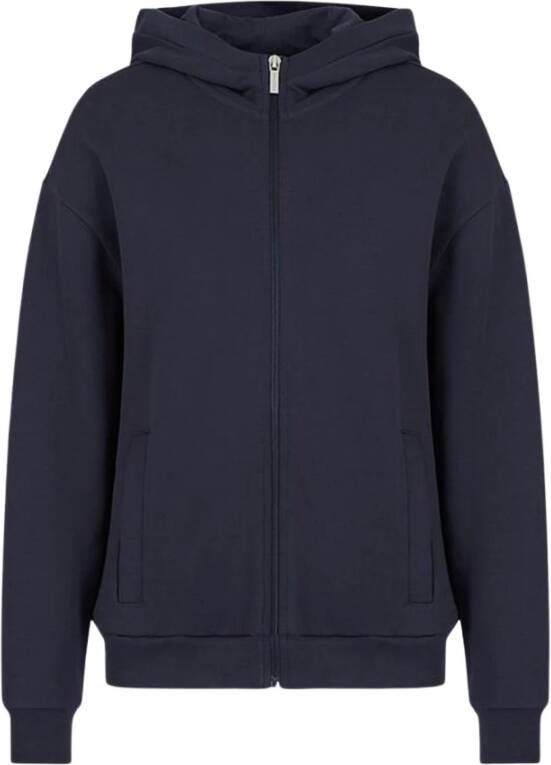 Armani Hoodies & Sweatvesten Blauw Dames
