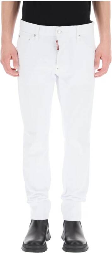 Dsquared2 Stoere jeans voor jongens , Wit, Heren