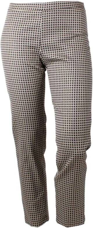 Gaudi dames broeken lange-broek Zwart dessin