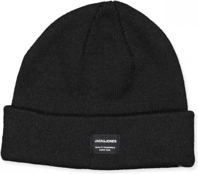 jack & jones beanie Dna , Zwart, Heren