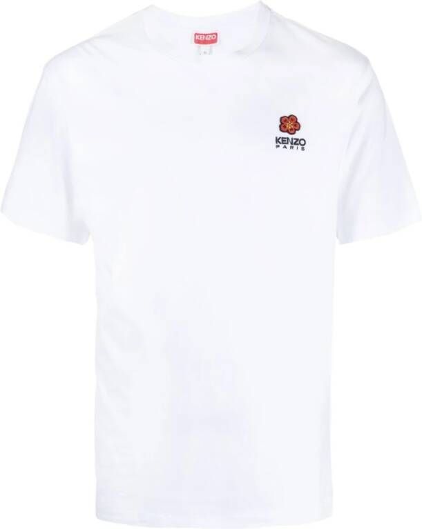 Kenzo T shirts and Polos White , Wit, Heren