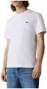 Lacoste T shirts 1HT1 Mens tee shirt 1121 Wit online kopen