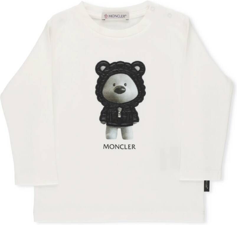 Moncler Sweatshirts , Wit, Unisex
